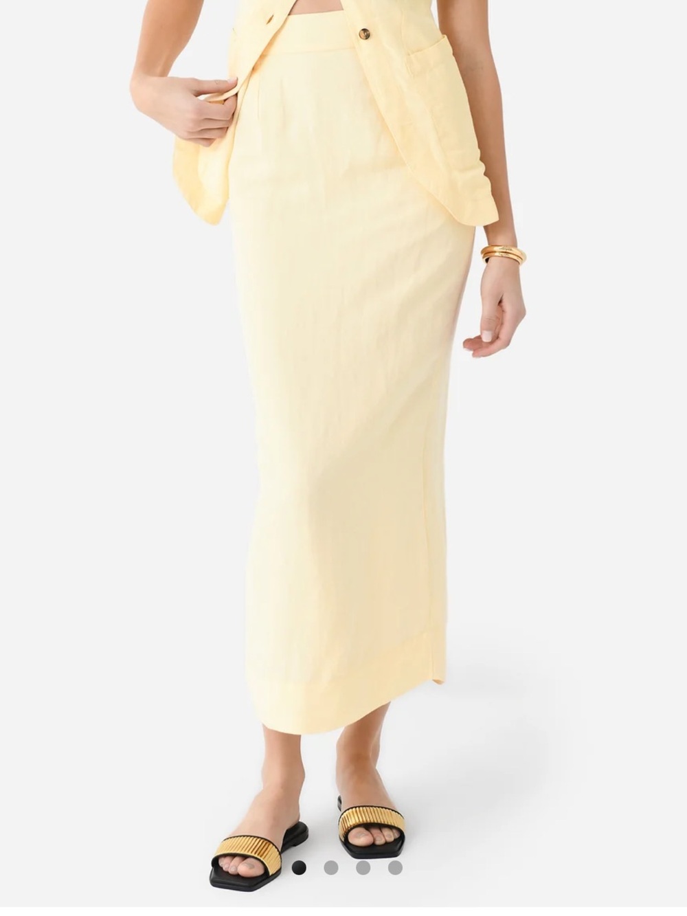 Posse Emma Skirt Butter Yellow